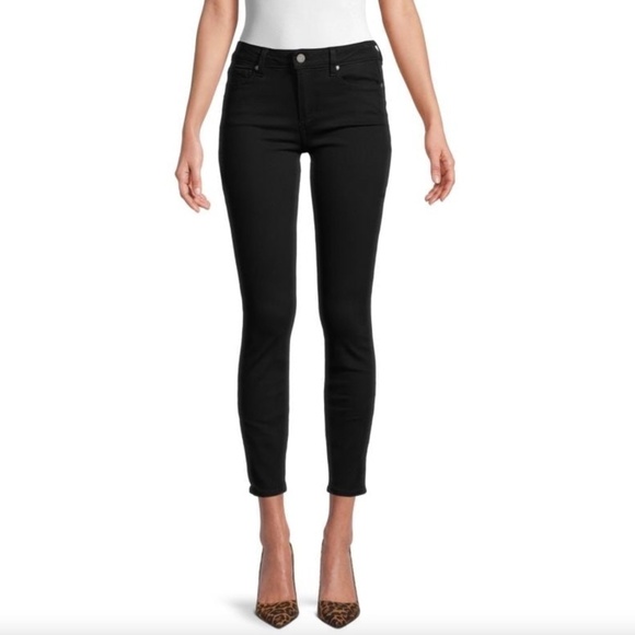 Paige Verdugo Ankle Black Skinny Jeans